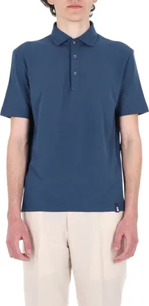 Drumohr Ice Cotton Pure Cotton Polo Shirt