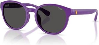 Polo Ralph Lauren Ronde Zonnebril - unisex - Zonnebrillen - Paars - 48 MM - Nylon - Accessoires