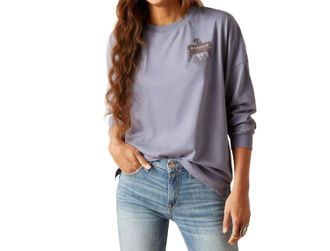 Ariat Thunderbird T-Shirt In Folkstone Grey