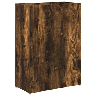 vidaXL Vidaxl Supporto Per Ombrellone Rovere Fum&eacute; 40 X 20 X 55,5 Cm