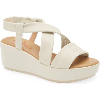 The Flexx Scott Too Platform Wedge Sandal in Beige Softy at Nordstrom, Size 8.5Us