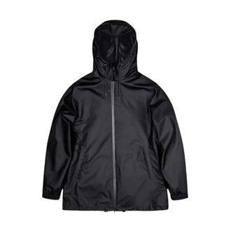 Rains Dames, Jassen, Zwart, Maat: M Poliester