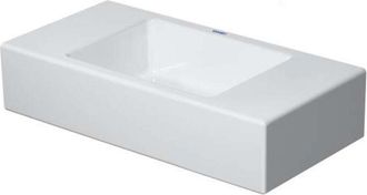 Duravit Lavamanos Duravit Vero Air Sin Rebosadero Con Plataforma Para Grifer&iacute;a 500x250mm Sin Orificio Para Grifer&iacute;a Blanco