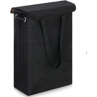 OEM Cesto De Ropa Con Tapa (negro) - 45l - Cesto De Ropa Grande, Transpirable Y Plegable - Cesto De Almacenamiento Grande Para Ropa, Dormitorio -crezuo