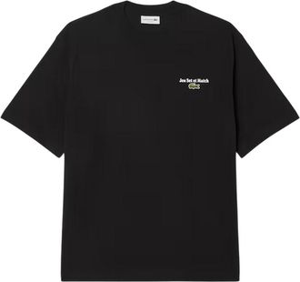 Lacoste Heren Jersey Los T-Shirt (Zwart)