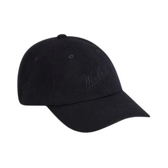 Woolrich Cappellino da baseball in lana Melton - - Accessories - Uomo - Blu - ONE SIZE