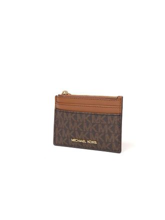 Michael Kors Jet Set Travel Card Case - Brown