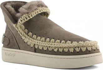 Mou Nieuwe Eskimo Boot - Dames - Winterlaarzen - Bruin - 37 EU - Wol - Schoenen