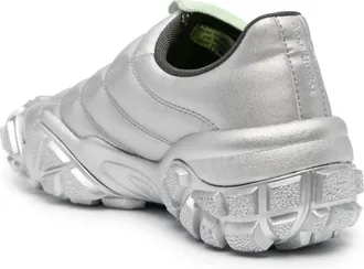 Acne Studios Mens Bolzter Football Sneaker Gray Rubber