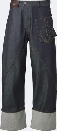 J.W.Anderson Jeans anchos bordados