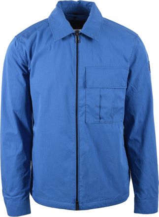 Belstaff Mens CARGO OVERSHIRT MARINE BLUE Cotton - Size X-Large