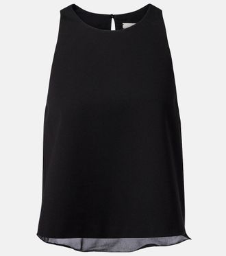 Dorothee Schumacher Top Emotional Essence de jersey con volantes