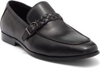Steve Madden Chauncey Loafer in Black Leather at Nordstrom Rack, Size 10.5