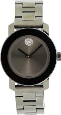 Movado Bold Medium Gray Ion Unisex Watch