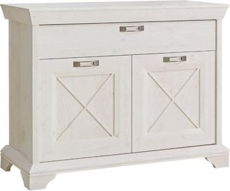 Home Heavenly Aparador 2 puerta + 1 caj&oacute;n estilo r&uacute;stico moderno