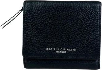 Gianni Chiarini Wallets Dollaro - Dames - Portefeuilles - Zwart - ONE Size - Leer - Accessoires