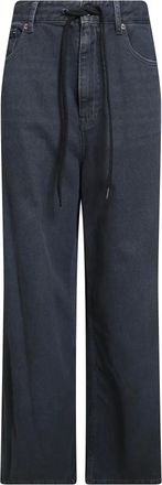 Maison Margiela Broeken, Dames, Zwart, W26, Straight Broeken