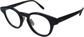 Loewe Unisex Black Round Eyeglass Frames LW50085F 001