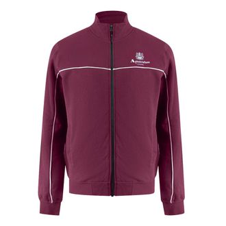 Aquascutum Active Piping Mock Neck Cordovan Fleece