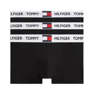 Tommy Hilfiger 3P Trunk - Heren - Onderbroek - Zwart - S - Katoen - Ondergoed