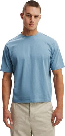 Cotton On Mens Cropped Fit T-Shirt in Chalk Blue at Nordstrom, Size X-Large