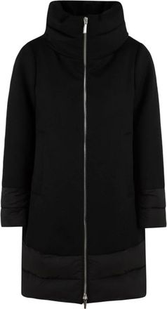 Moorer Coats - Dames - Parka Jassen - Zwart - M - Wol - Jassen