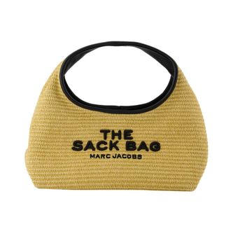 Marc Jacobs Handbags, female, Beige, ONE SIZE, Mini Sack Purse - Synthetic - Neutral