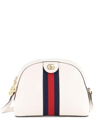 Gucci Ophidia Dome Shoulder Bag Leather Small crossbody bag - Beige