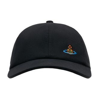 Vivienne Westwood Womens 81020019-W01hc-N401 Cotton Baseball Cap Black
