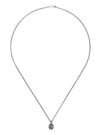 Rosa Maria Collana in argento sterling con pendente croce e diamanti