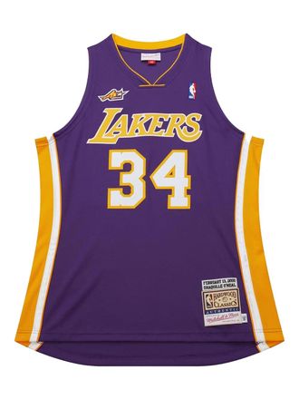 Mitchell & Ness x NBA Los Angeles Lakers 2000 Shaquille ONeal jersey - men - Polyester - L - Purple