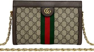 Gucci Pre-owned Gucci Small GG Supreme Web Ophidia Chain Crossbody Ladies HWIORT5RQKN2OJGI