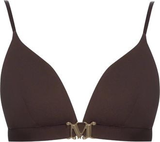 Max Mara Astra Bikini Top - Dames - Bikinis - Bruin - S - Badmode