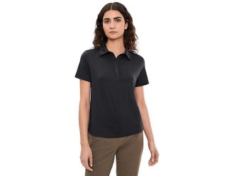 Columbia Parsons Point Polo Womens Clothing Black : 2XL, Elastane/Polyester