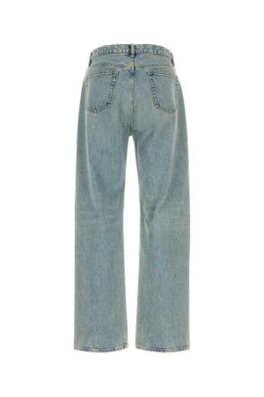 Maison Margiela Iceblue Exterior: Cotton Pantaloni Jean
