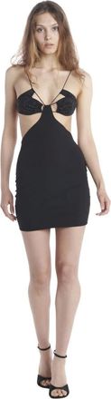 Amazu&igrave;n Amazuin, Kleedjes, Dames, Zwart, ONE Size, Korte jurk