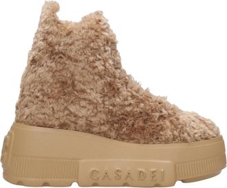 Casadei Nexus Senales Faux Fur - Dames - Winterlaarzen - Bruin - 36 EU - Katoen - Schoenen