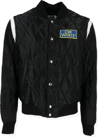 Off-white Off White Mens Black/Yellow Outerwear