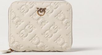 Pinko Portafoglio Pinko in pelle con monogram impresso all over