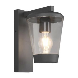 Trio Aplique Lantern Cavado Antracita Aluminio Ip44 Lighting