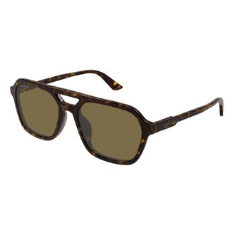 Gucci Sunglasses, male, Brown, Size: 57 MM Stylish Sunglasses