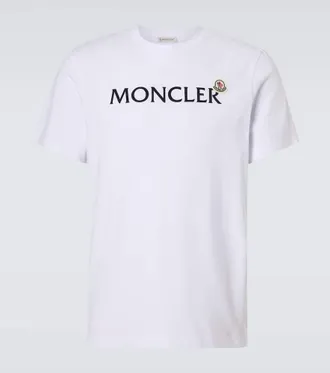 Moncler Logo cotton jersey T-shirt