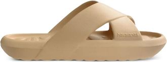 Havaianas cross-strap sandals - women - Polyethylene vinyl acetate (PEVA)/Polyethylene vinyl acetate (PEVA)/Polyethylene vinyl acetate (PEVA) - 37