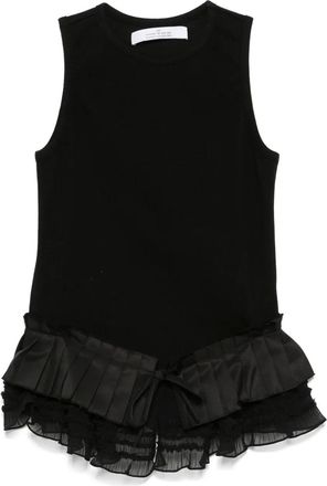 Rokh Canotta con ruches - Nero