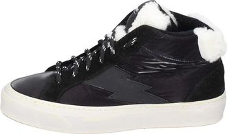 Stokton Sneakers, female, Black, Size: 7 US Womens Textile Sneakers