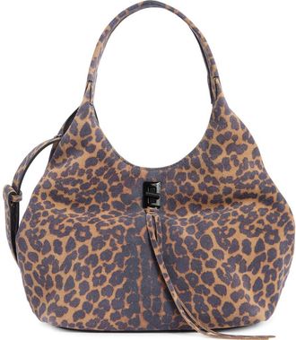 Rebecca Minkoff Darren Leather Carrysome Bag in Leopard at Nordstrom Rack
