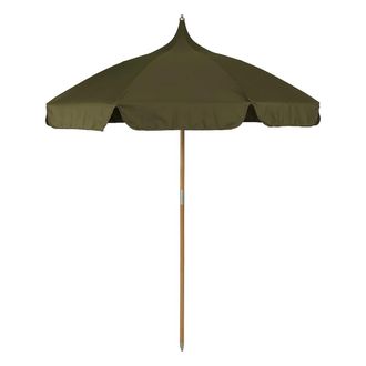 Ferm Living Lull Sonnenschirm, &Oslash; 200 cm, military olive