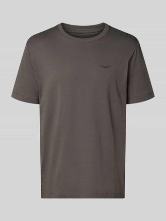 Marc O'Polo Denim Regular Fit T-Shirt aus reiner Baumwolle in Anthrazit, Gr&ouml;&szlig;e M