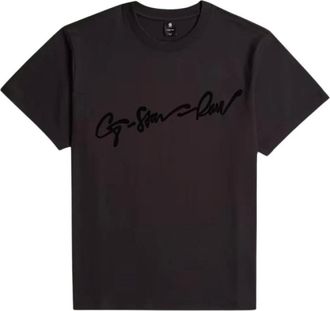 G-Star Tops, Heren, Zwart, L, T-shirts