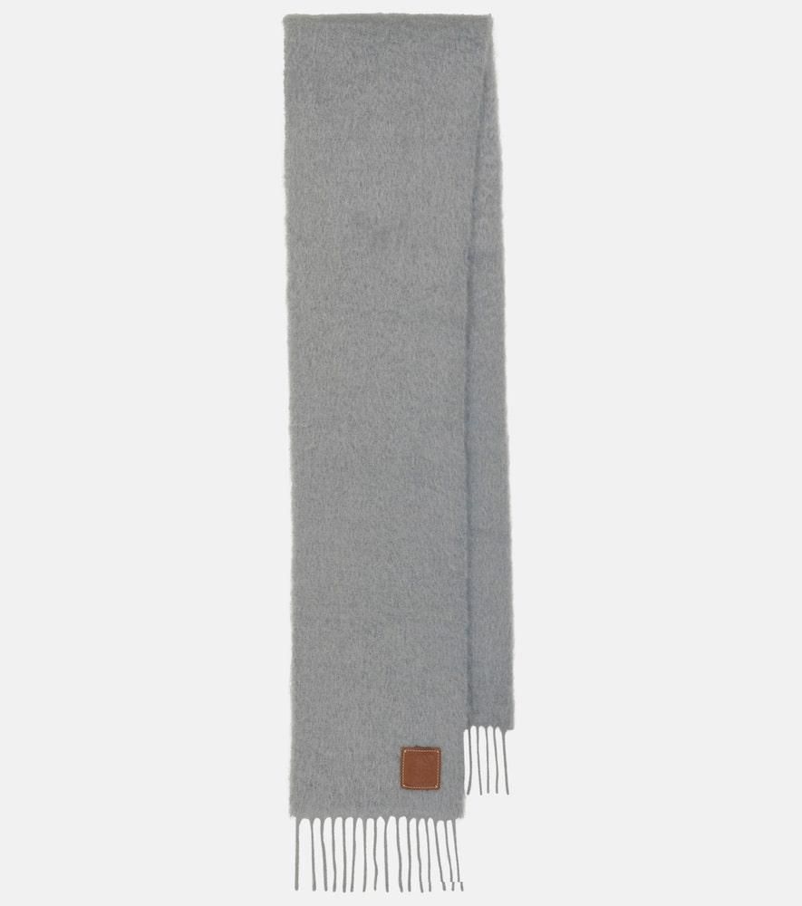 スカーフ Patou Jp Scarf - Wool - Grey Patou Winter Scarves, female, Gray, Size: ONE SIZE Grey Wool